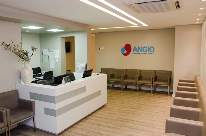 Recepção da clínica ANGIO em Recife